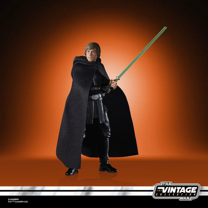 Star Wars VINTAGE Series 3.75 Inch Action Figure Luke Skywalker (Imperial Light Cruiser) - Image 9