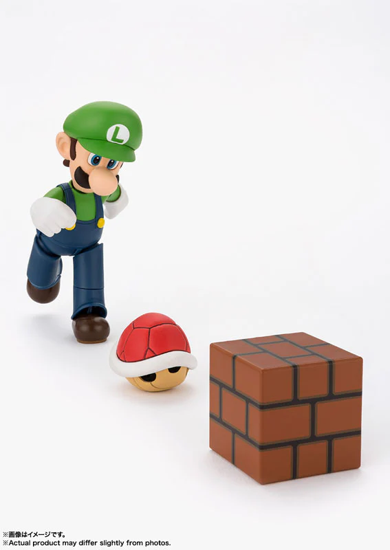 Super Mario Brothers - Luigi - S.H.Figuarts (Bandai Spirits) - Image 5