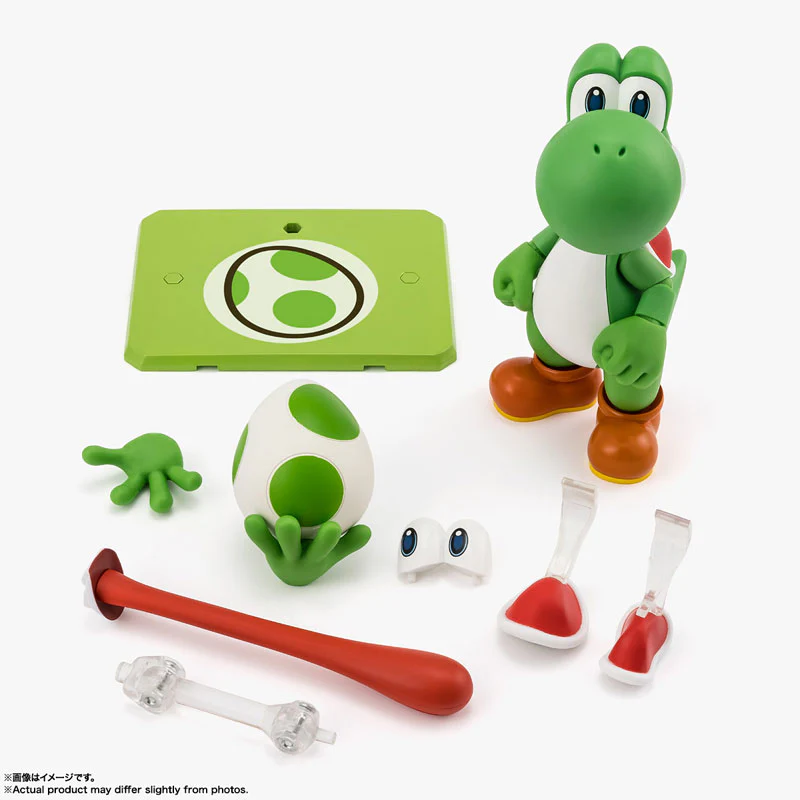 Super Mario Brothers - Yoshi - S.H.Figuarts (Bandai Spirits) - Image 4