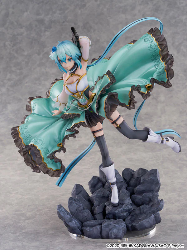Sword Art Online - Sinon - Shibuya Scramble Figure - 1/7 - Crystal Dress Ver. (CyberZ, eStream) - Image 3