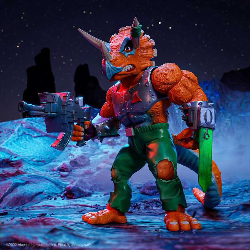 Teenage Mutant Ninja Turtles Triceraton Ultimate 8 Inch Action Figure - Image 2