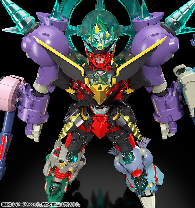 Tengen Toppa Gurren-Lagann - Dayakkaiser - Einzer - Gurren-Lagann - Infinite Combining Gurren Dan Lagann - Kidknuckle - King Kittan - Kiyalunga - Mo-Shogun - Sawzorthn - Twinboekun - THE GATTAI (Good Smile Company) - Image 5