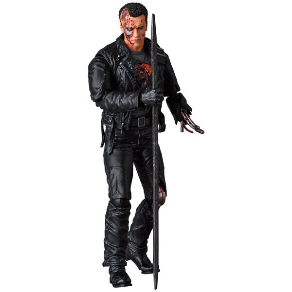 Terminator 2: Judgment Day - T-800 - Mafex No. 191 - T2: Battle Damage Ver. (Medicom Toy) - Image 6