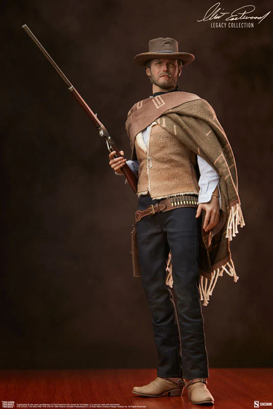 "The Good, the Bad and the Ugly" 1/6 Scale Figure SideShow Six Scale Nameless Man - Image 11
