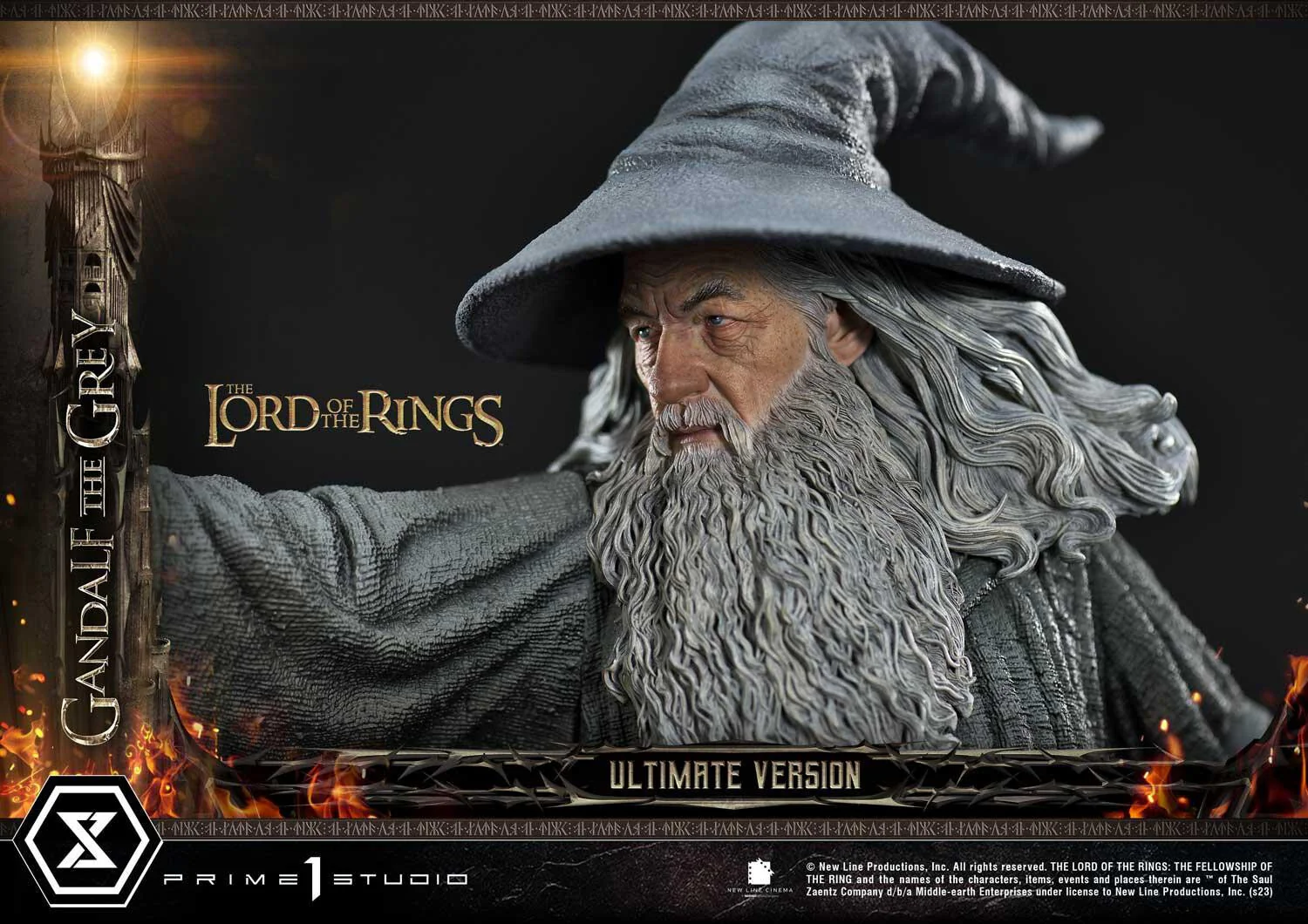 The Lord of the Rings: The Fellowship of the Ring - Balrog - Gandalf - Premium Masterline  PMLOTR-12UT - 1/4 - Ultimate Version (Prime 1 Studio) - Image 3