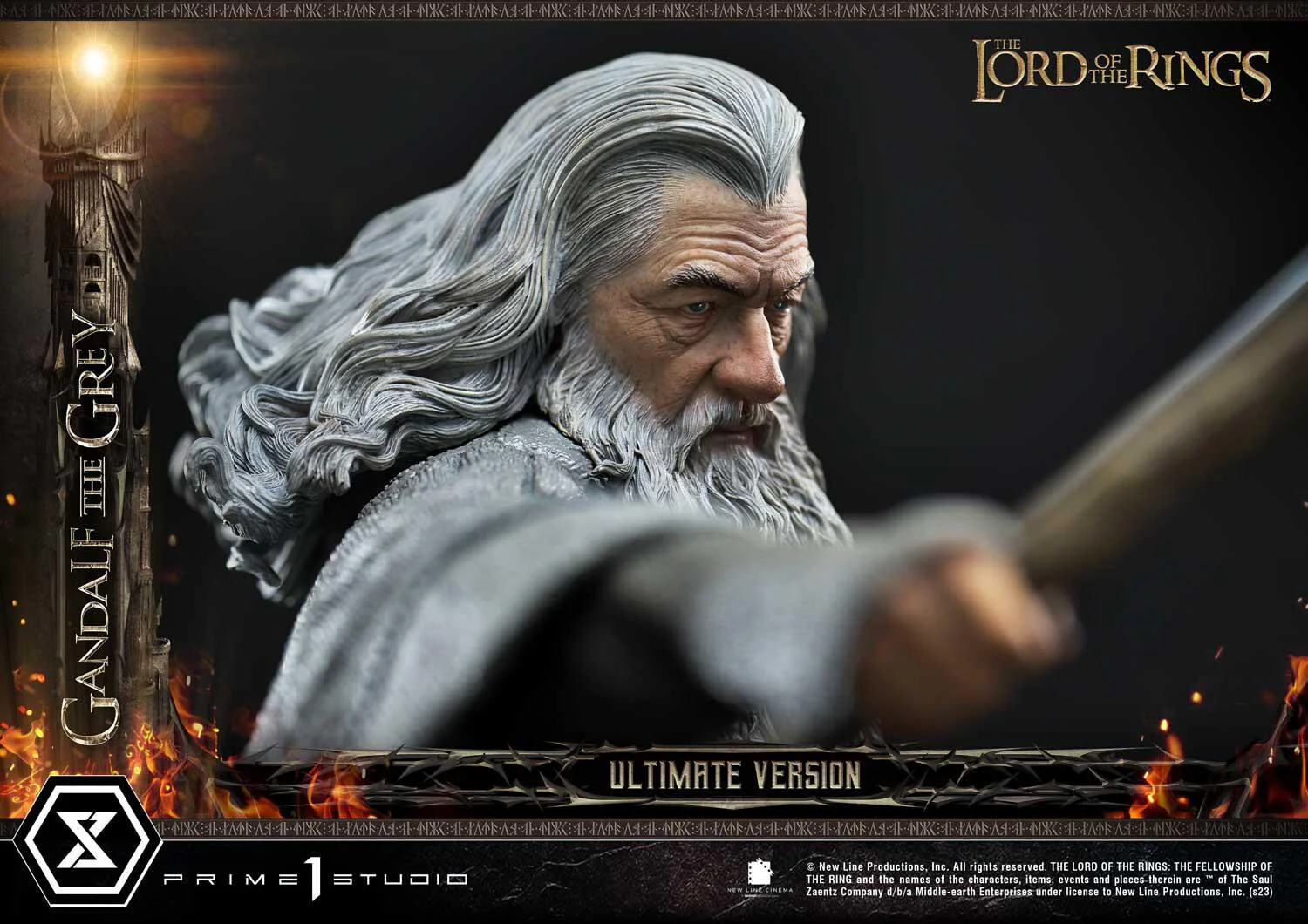 The Lord of the Rings: The Fellowship of the Ring - Balrog - Gandalf - Premium Masterline  PMLOTR-12UT - 1/4 - Ultimate Version (Prime 1 Studio) - Image 4