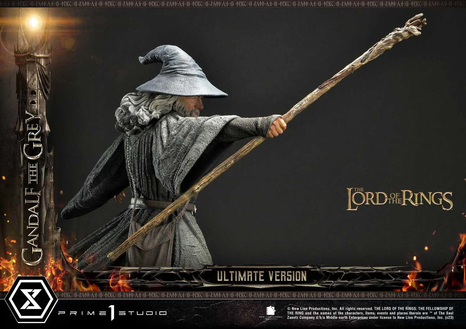 The Lord of the Rings: The Fellowship of the Ring - Balrog - Gandalf - Premium Masterline  PMLOTR-12UT - 1/4 - Ultimate Version (Prime 1 Studio) - Image 7