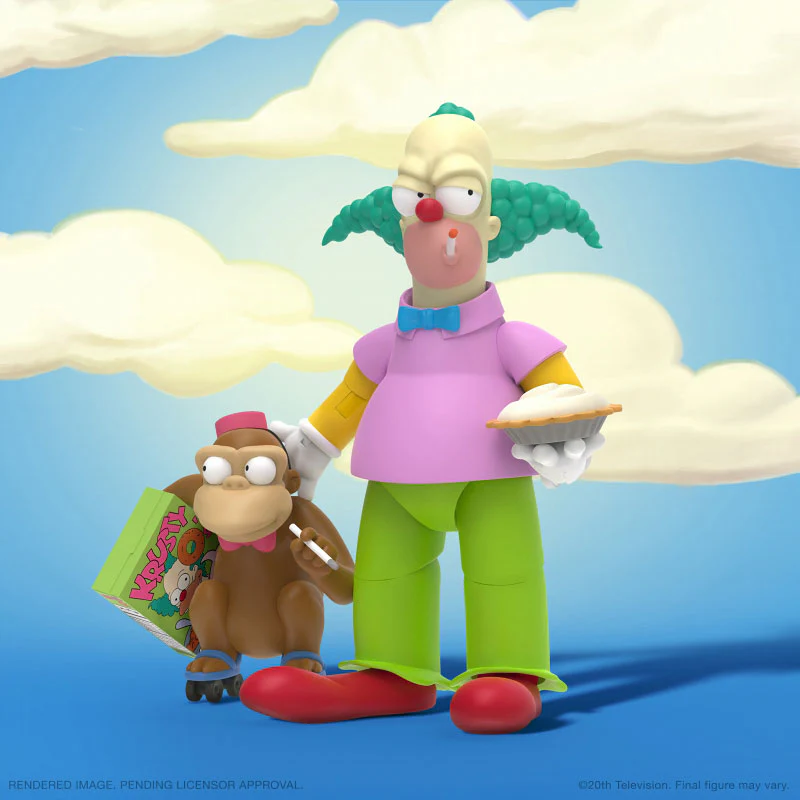 The Simpsons / Krusty the Clown Ultimate 7 Inch Action Figure - Image 3