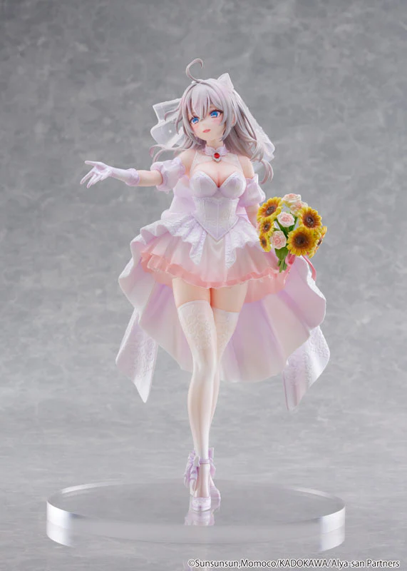 Tokidoki Bosotto Russia-go de Dereru Tonari no Alya-san - Alisa Mikhailovna Kujou - KDcolle - 1/7 - Wedding Dress ver. (Kadokawa) [Shop Exclusive] - Image 5