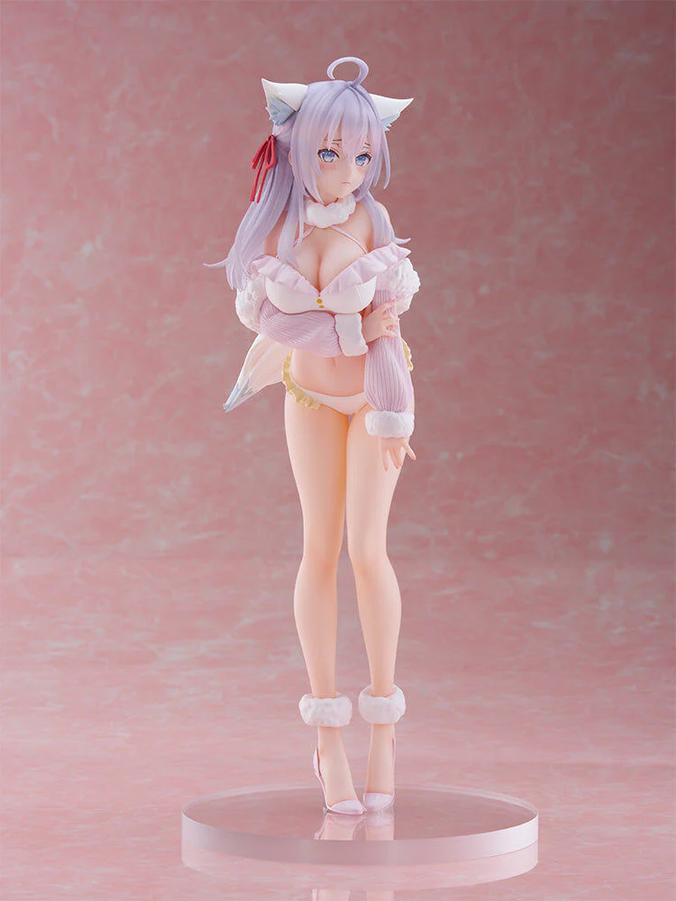Tokidoki Bosotto Russia-go de Dereru Tonari no Alya-san - Alisa Mikhailovna Kujou - Tenitol - Tenitol Tall - White Fox Ver. (FuRyu) - Image 4