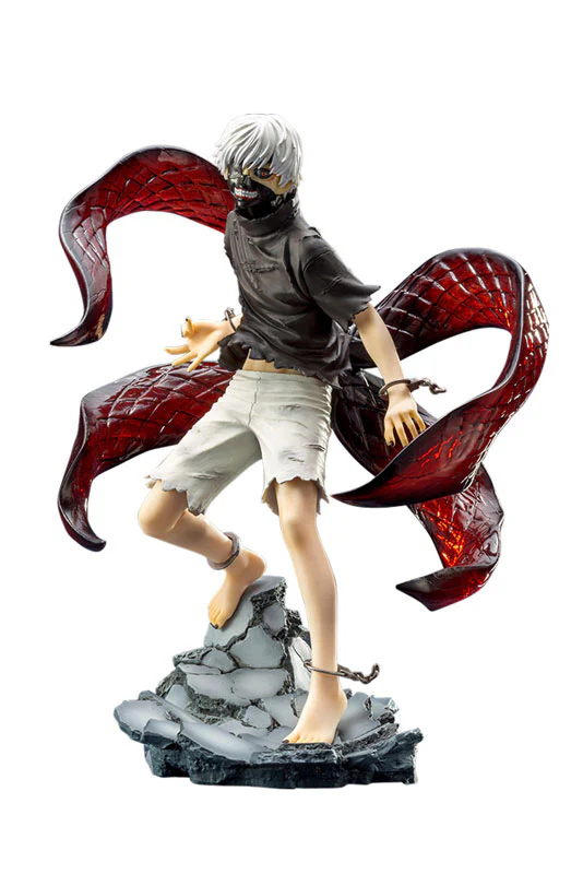 Tokyo Ghoul - Kaneki Ken - ARTFX J - 1/8 - Awakened ver., Repaint ver. - 2024 Re-release (Kotobukiya)