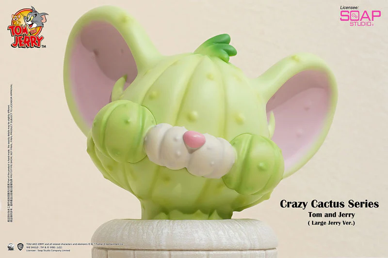 "Tom and Jerry" Statue Jerry (Strange Cactus) - Image 3
