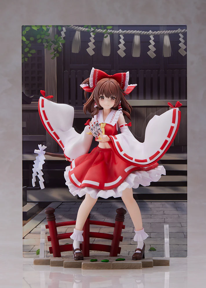 Touhou Project - Hakurei Reimu - Tenitol - Deluxe Edition with Background Panel (FuRyu) [Shop Exclusive] - Image 7