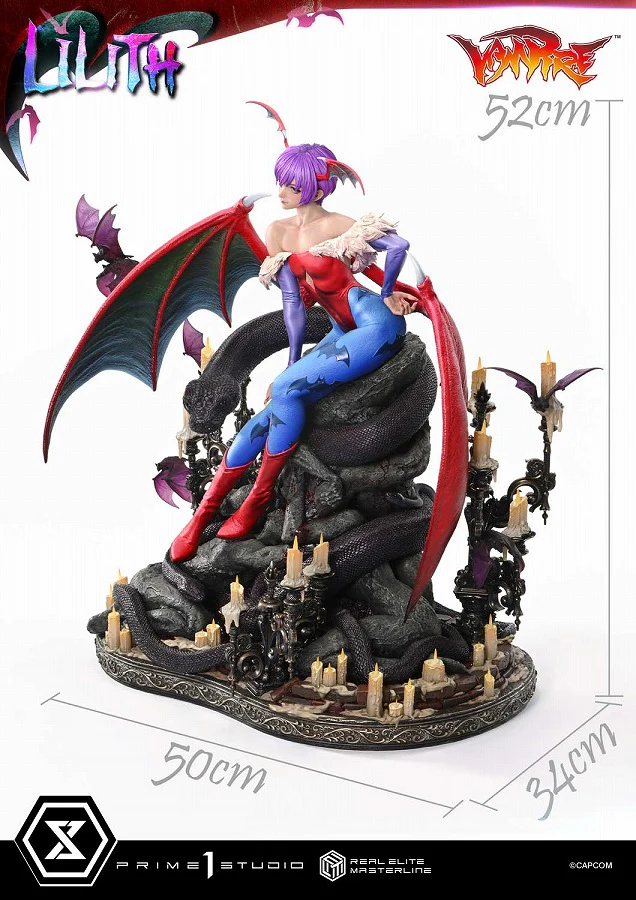 Vampire: The Night Warriors - Lilith Aensland - Real Elite Masterline - 1/4 (Prime 1 Studio) - Image 6