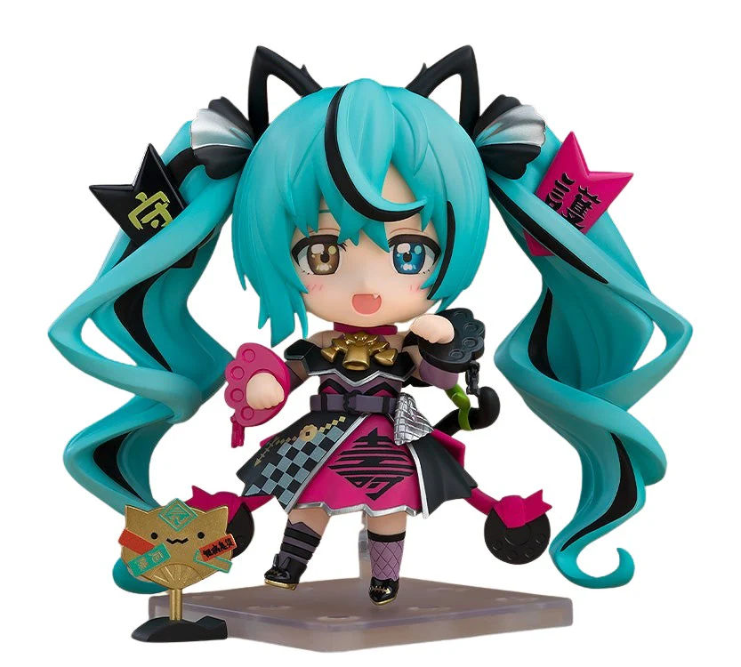 Vocaloid - Hatsune Miku - Nendoroid #2759 - Black Maneki Miku Ver. (Chara-Ani, Good Smile Company) [Shop Exclusive]